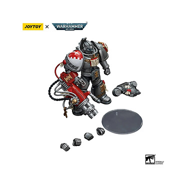 Warhammer 40k - Figurine 1/18 Grey Knights Strike Squad Grey Knight with Psilencer 12 cm pas cher
