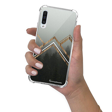 LaCoqueFrançaise Coque Samsung Galaxy A50 anti-choc souple angles renforcés transparente Motif Trio Forêt pas cher