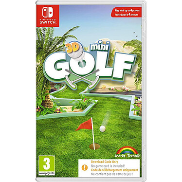 3D Mini Golf Nintendo SWITCH (Code de téléchargement)