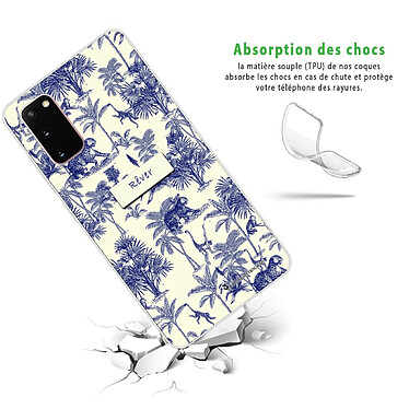 Avis LaCoqueFrançaise Coque Samsung Galaxy S20 360 intégrale transparente Motif Botanic Rêve Tendance