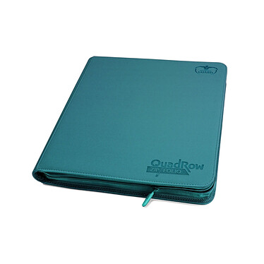 Ultimate Guard - 12-Pocket QuadRow ZipFolio XenoSkin Bleu Pétrole