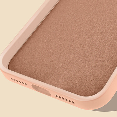 Avizar Coque Magsafe iPhone 8 et iPhone SE 2020, 2022 Silicone Souple Intérieur Soft-touch Mag Cover  rose gold pas cher