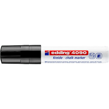 Avis EDDING Marqueur Craie Liquide 4090 Noir Pointe Large 4-15 mm x 5