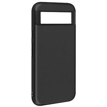 Avizar Coque pour Google Pixel 8A Bi-matière Aspect Cuir Cowhide Cover Noir