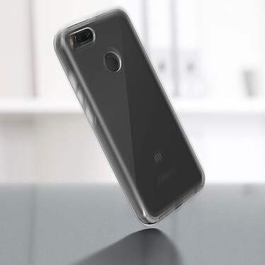 Acheter Avizar Coque Xiaomi Mi A1 Protection Silicone + Arrière Polycarbonate - Transparent