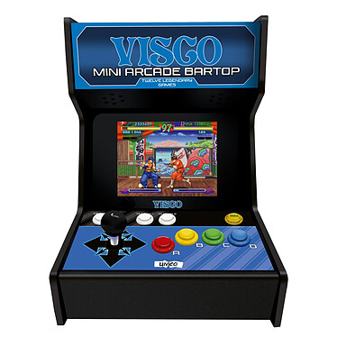 Avis VISCO Mini Borne d'Arcade type BARTOP + 12 Jeux