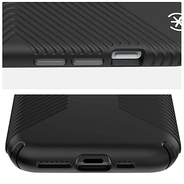 Speck Coque pour iPhone 15 Presidio2 Grip Fixation Magnétique Clicklock Noir pas cher