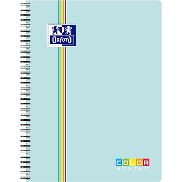 Avis OXFORD Cahier reliure intégrale COLOR SYSTEM, A4+, seyès 180p 90g Coloris Aléatoire