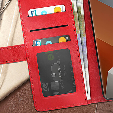 Avis Avizar Étui pour Xiaomi Redmi Note 13 Pro Plus Porte-carte Support Vidéo  Rouge