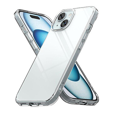 Acheter Evetane Coque iPhone 15 360° intégrale Protection avant et arrière silicone transparente Motif