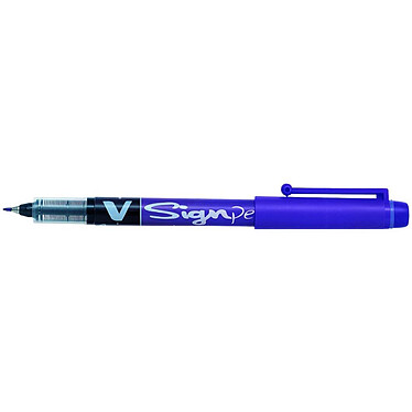 PILOT Stylo feutre V Sign Pen Pointe moyenne 0,6 mm Violet x 12