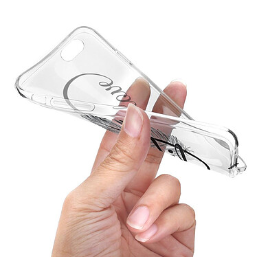 Avis Evetane Coque iPhone 7/8/ iPhone SE 2020/ 2022 silicone transparente Motif Love Life ultra resistant