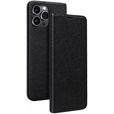 BigBen Connected Étui de Protection pour iPhone 15 Pro Max Folio Noir