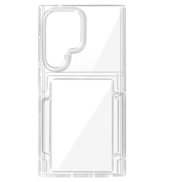 Forcell Coque pour Samsung Galaxy S24 Ultra Antichoc Rigide Bords Surélevés Transparent