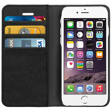 Avis Avizar Étui iPhone 6 , iPhone 6s en simili cuir et finition surpiqué - Noir