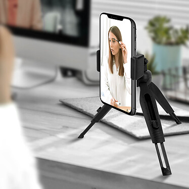 Acheter Avizar Mini Trépied Smartphone Mode Portrait et Paysage Multifonctions Compact Noir