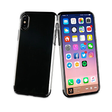 Acheter Muvit Coque pour iPhone X / XS Edition Crystal Noir