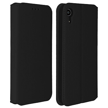 Avizar Housse Apple iPhone XR Etui folio Porte-cartes Fonction support - noir