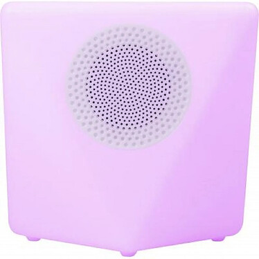 Avis Color Block Enceinte Lumineuse Bluetooth 4.1 IPX4 ColorLight Modèle Rock Blanc