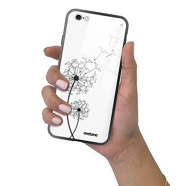 Evetane Coque iPhone 6/6s Coque Soft Touch Glossy Pissenlit Design pas cher