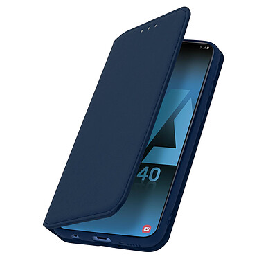 Avizar Housse Samsung Galaxy A40 Étui Folio Portefeuille Fonction Support bleu nuit
