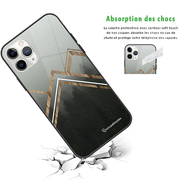 Avis LaCoqueFrançaise Coque iPhone 12 Pro Max Coque Soft Touch Glossy Trio Forêt Design