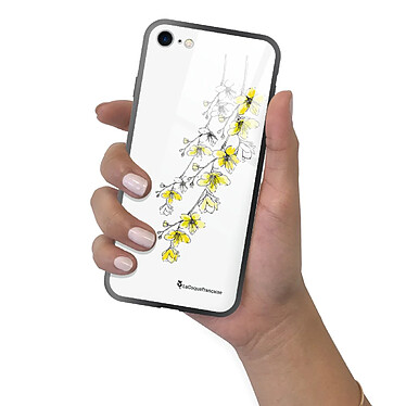 LaCoqueFrançaise Coque iPhone 7/8/ iPhone SE 2020/ 2022 Coque Soft Touch Glossy Fleurs Cerisiers Design pas cher