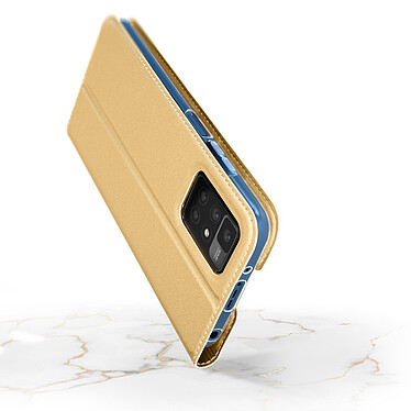 Dux Ducis Housse pour Xiaomi Redmi 10 et 10 2022 avec Clapet Porte-carte Fonction Support  doré pas cher