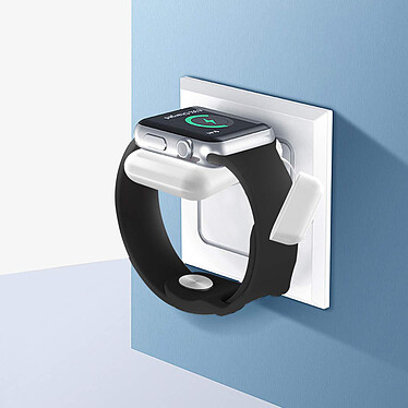 Acheter Avizar Chargeur de Poche pour Apple Watch 4 3 2 1 Compact avec Charge Sans Fil - Blanc