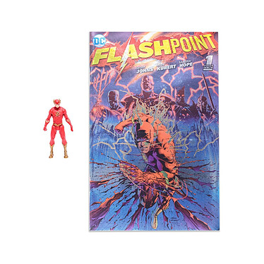 Avis DC Direct - Figurine et comic book Page Punchers The Flash (Flashpoint) Metallic Cover Variant