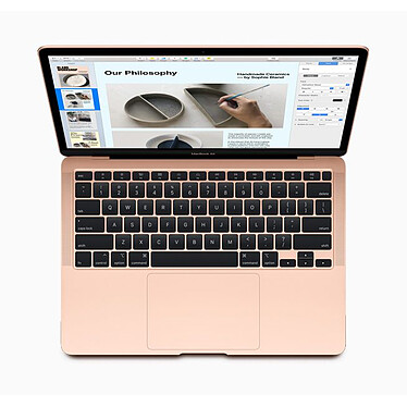 Apple MacBook Air (2020) 13" Or Rose 8Go/512Go (MVH22FN/A) · Reconditionné