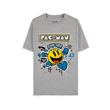 Pac-Man - T-Shirt Stencil Art  - Taille S