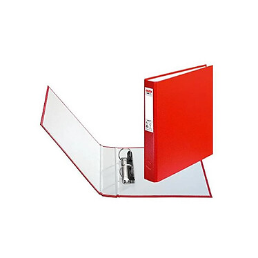 HERLITZ Classeur 2 anneaux maX.file A5 Dos de 40 mm Rouge