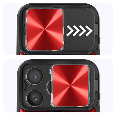 Acheter Avizar Coque MagSafe pour iPhone 15 Pro Protection Caméra intégrée  Rouge