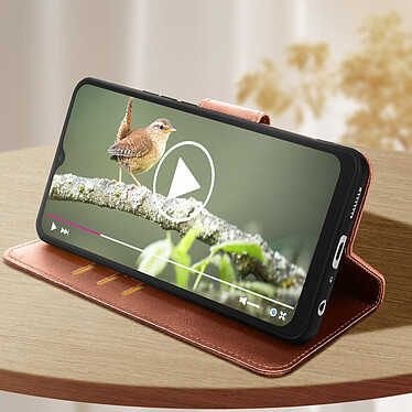 Acheter Avizar Étui pour Samsung Galaxy A05 Porte-carte Support Vidéo  Marron Foncé