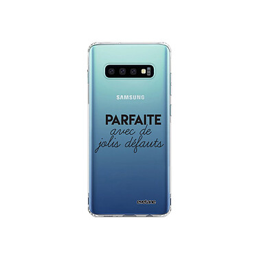 Evetane Coque Samsung Galaxy S10 Plus 360 intégrale transparente Motif Parfaite Avec De Jolis Défauts Tendance