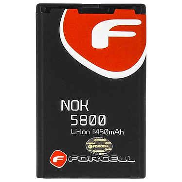 Forcell Batterie Lumia 520/Lumia 525 Batterie Rechange 1450mAh  Type BL-5J Noir