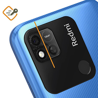 Avizar Film Caméra Xiaomi Redmi 9C Verre Trempé 9H Anti-traces  Transparent pas cher