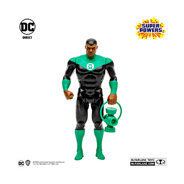 Acheter DC Direct - Figurine Super Powers Green Lantern John Stewart 13 cm