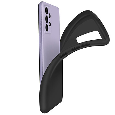 Acheter Avizar Coque Samsung Galaxy A72 Protection Silicone Gel Flexible Fine Légère Noir