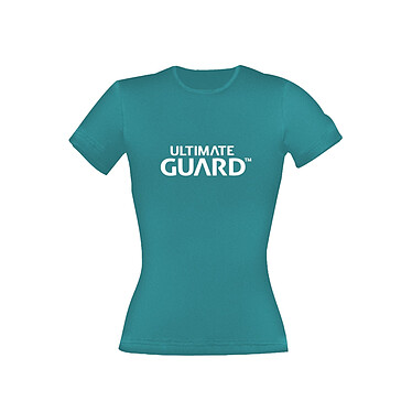 Ultimate Guard - T-Shirt femme Wordmark Bleu Pétrole - Taille M