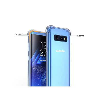 Evetane Coque Samsung Galaxy S10e anti-choc souple angles renforcés transparente Motif transparente Motif pas cher