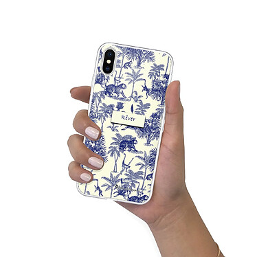 Acheter LaCoqueFrançaise Coque iPhone Xs Max 360 intégrale transparente Motif Botanic Rêve Tendance