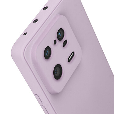 Avis Avizar Coque pour Xiaomi 13 Pro Silicone Intérieur Microfibre Finition Mate  violet