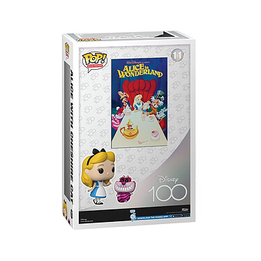 Avis Disney's 100th Anniversary - Poster et figurine POP! Alice in Wonderland 9 cm