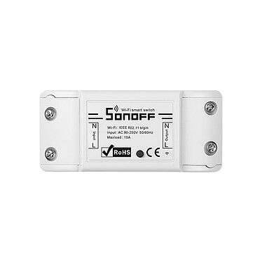 Sonoff - Commutateur intelligent WiFi 10A 2200W - SONOFF