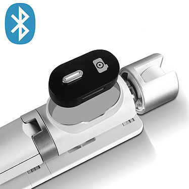 LinQ Perche Selfie Bluetooth avec fonction Trépied Télécommande sans fil  Blanc pas cher
