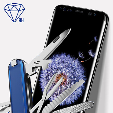 Avis 3mk Film pour Samsung Galaxy S9 Verre Trempé 9H Bords Renforcés Incurvés Hardglass Max  Noir