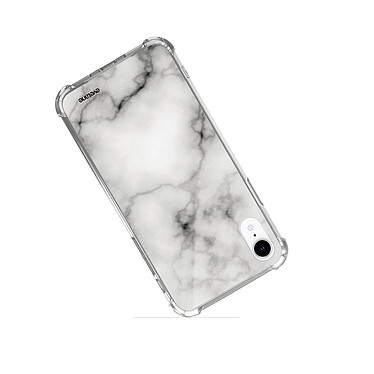 Acheter Evetane Coque iPhone Xr anti-choc souple angles renforcés transparente Motif Marbre blanc