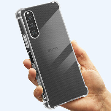 Acheter Avizar Coque pour Sony Xperia 10 V Antichoc Souple  Transparent
